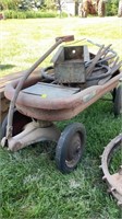 Vintage wagon, contents included