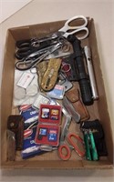Junk Drawer Cleanout Incl. SD Cards, Scissors,