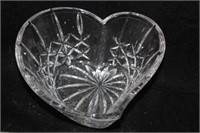 WATERFORD SLANTED HEART BOWL