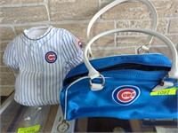 Chicago Cubs purse & small pillow jersey