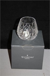 WATERFORD CANDLE HOLDER WITH BOX