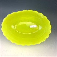 Vintage Chinese Yellow Bowl