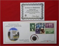 2001 George W Bush Inaugural 1st Day Cover