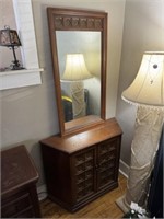 Entry Cabinet with Mirror
