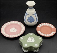 4pc Asst Wedgwood Jasperware