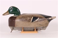 Mallard Drake Duck Decoy by McEymann of Dwight,