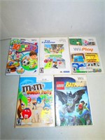 Lot of 5 Nintendo Wii Games