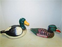 Lot of 2 Mallards Duck Home Decor