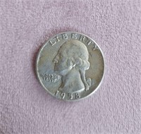 1958 Washington Quarter