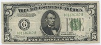 1934-A $5 Federal Reserve Note