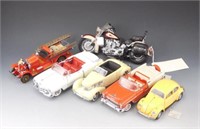 Lot # 3950 - (6) Franklin Mint Die Cast Collector