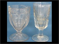 LOT OF TWO STEMMED GLASSSES