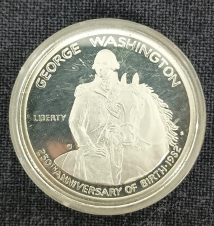 George Washington 1982 half dollar 90% pure