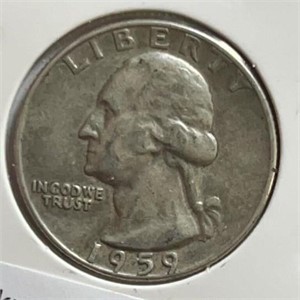 1959 Washington Quarter Silver
