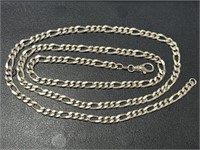 29in 925 Sterling Silver Necklace 40.90 Grams