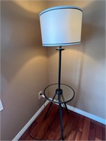 Tall Lamp with table