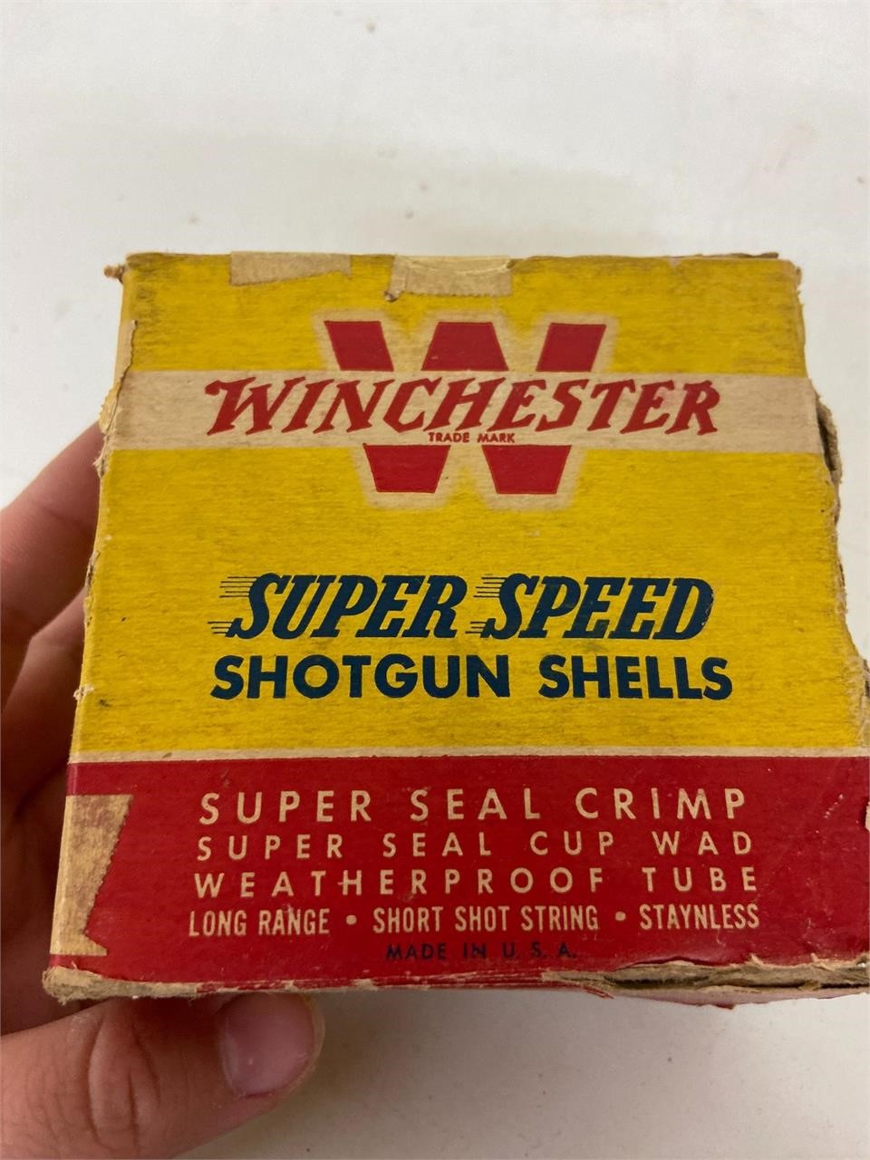 WINCHESTER 12G 25 SHELLS PAPER *NO SHIPPING*