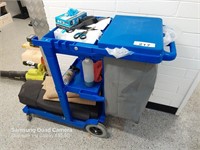 Oates Moulded Plastic Cleaner Trolley