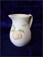 Hand Painted Pear Milk Pitcher