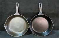 (2X) WAGNER #6 CAST IRON SKILLET