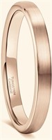 Greenpod Flat tungsten wedding band for men and