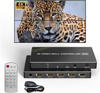 Video Wall Controller 2X2  4K TV HDMI Inputs