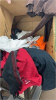 Box of vintage clothing, lot of new items