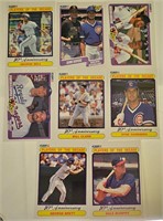 1990 Fleer Baseball: "Superstars" "POTD"