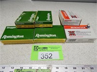 12 Ga 2 3/4" 1 oz. slugs; 20 rnds Remington & 10