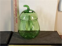 MCM green Empoli Gourd jar made in Italy