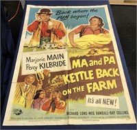 Vintage Ma & Pa Kettle Movie Poster