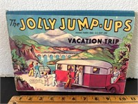 Vintage Jolly Jump - ups book. Vacation trip.