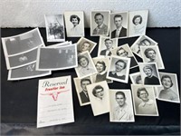 1950’s graduation photos. Omaha.