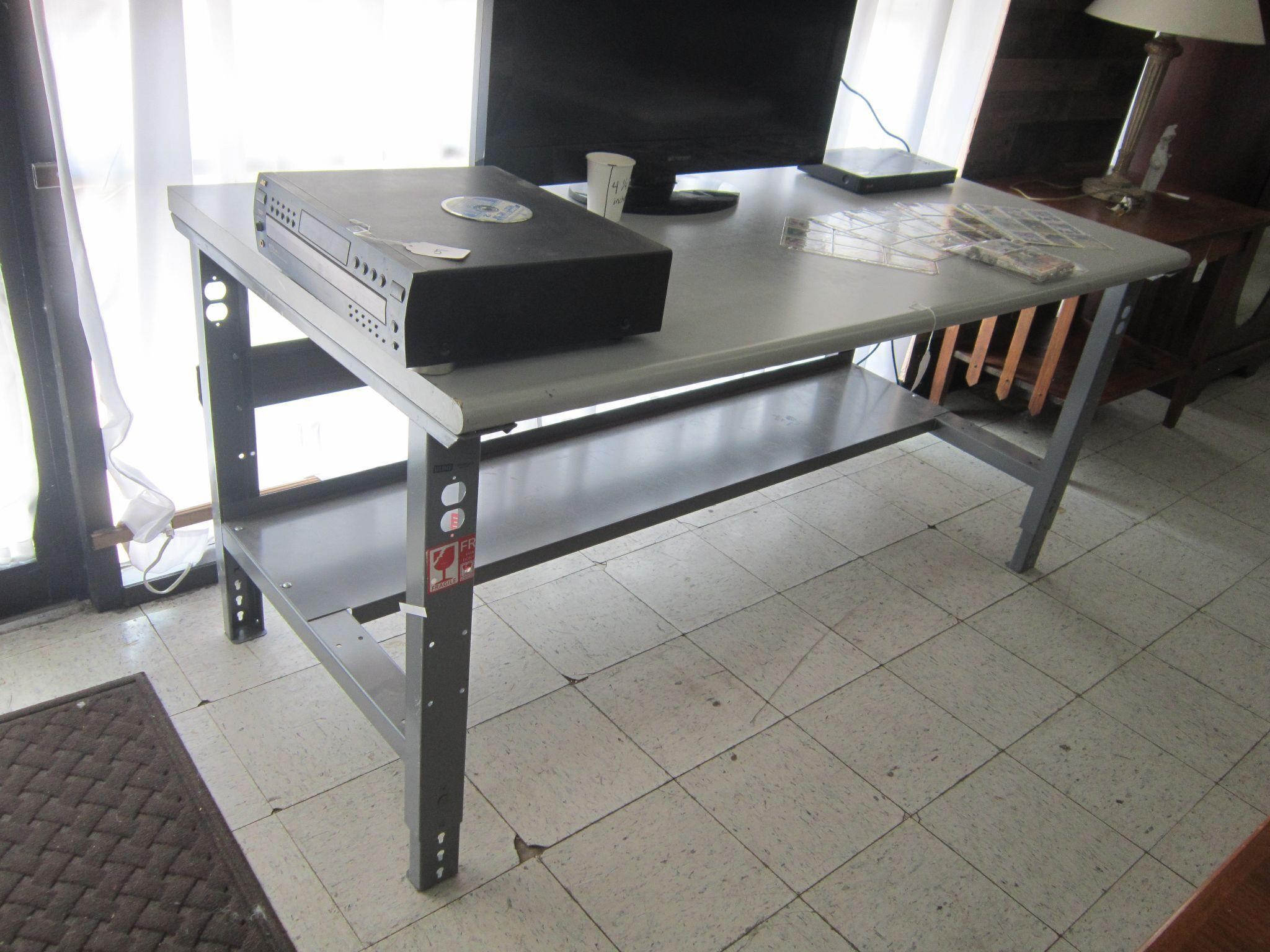 IRON BASE WORK BENCH-3 X 6