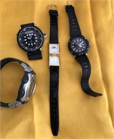 D - LOT OF 4 WATCHES (J53)