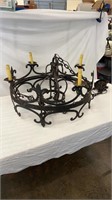 Vintage Iron Chandelier