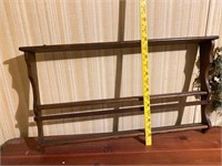 Plate Rail Shelf