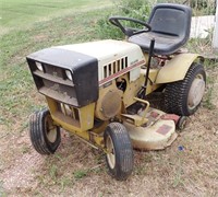 SEARS 10HP GARDEN TRACTOR W/DISK ATTACHMENT,