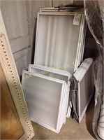 (6) fluorescent light panels. 3 are 25" long and