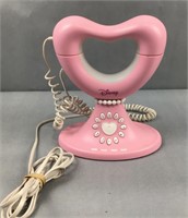 Disney princess heart shaped cord telephone