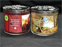 2 BATH AND BODY WORKS - PERFECT AUTUMN &
