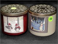 2 BATH AND BODY WORKS - HOT COCOA  & CREAM