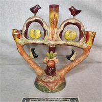 Vintage/antique Mexican tree of life candelabra #2