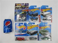 6 die cast Hot Wheels neuf