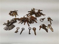 Giant Antique Key Collector Lot - Skeleton Keys