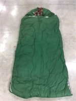 GREEN YELLOW SLEEPING BAG