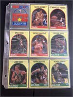 1989 NBA Hoops Super Stars 100 Card Set
