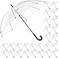 $147  Fabbay Wedding Clear Umbrella, 36 Pack