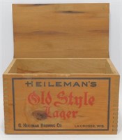* Heileman's Old Style Lager Dovetail Box - La