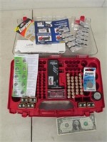 Battery Storage Case w/ Assorted Many If Not